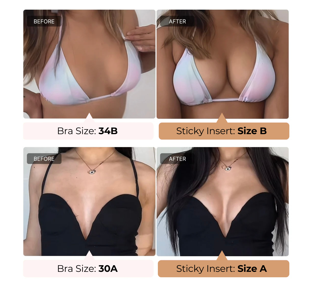 Instant Boost Breast Lift Sticky Insert Pads