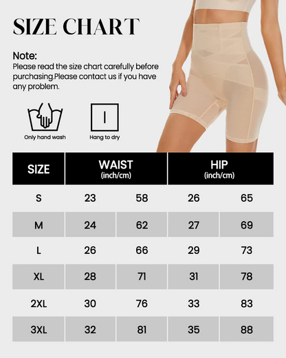 High Waist Criss-Cross Mesh Breathable Shaping Shorts