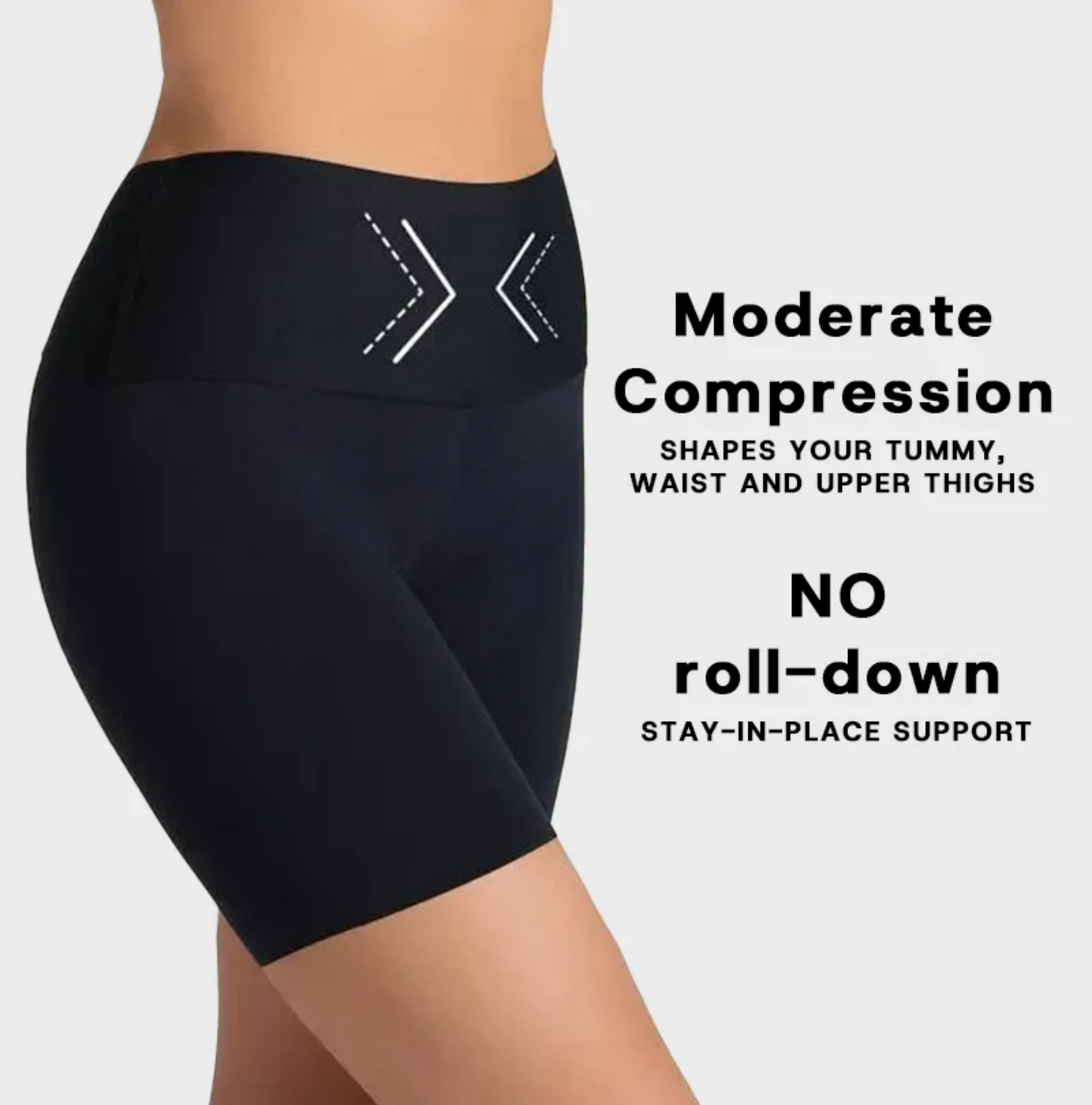 Lightweight Slimming High-Waist Tummy Control Shaper Shorts