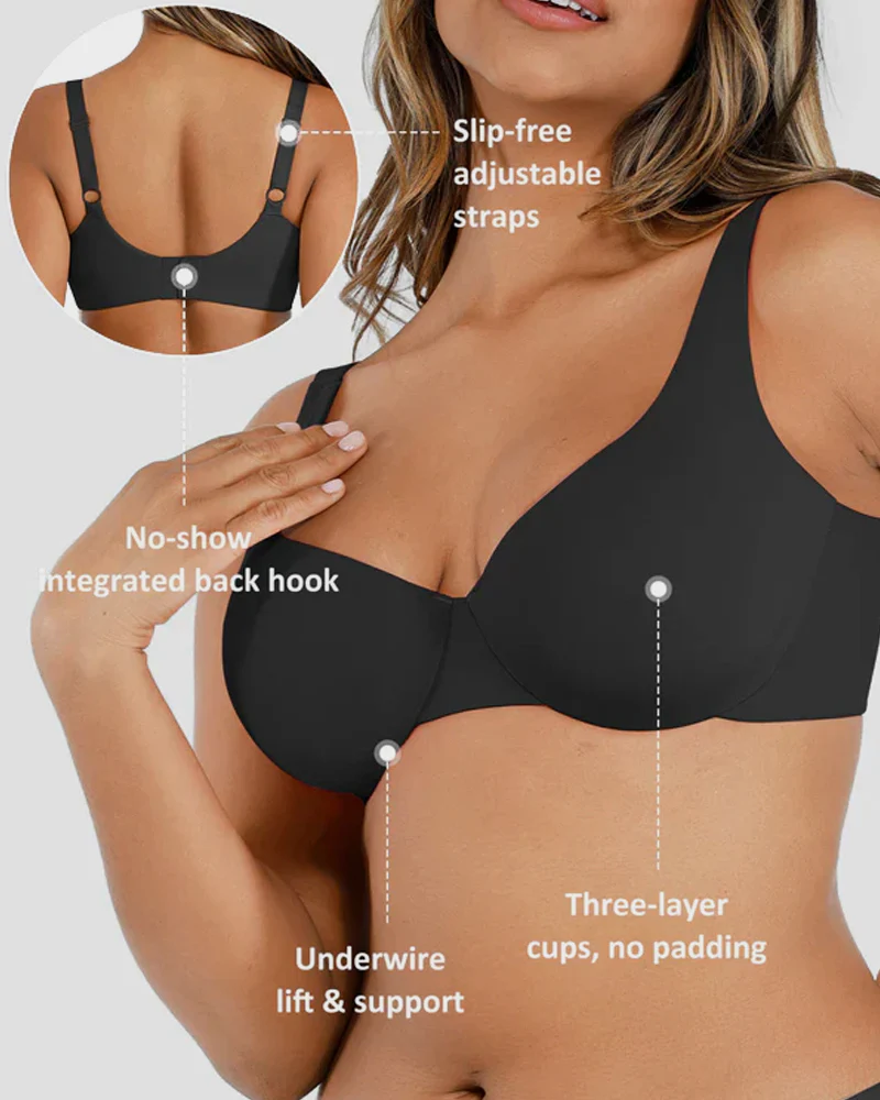 Plus Size Seamless Minimizer Bras