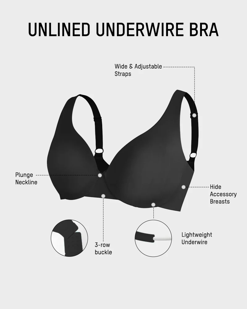 Plus Size Seamless Minimizer Bras