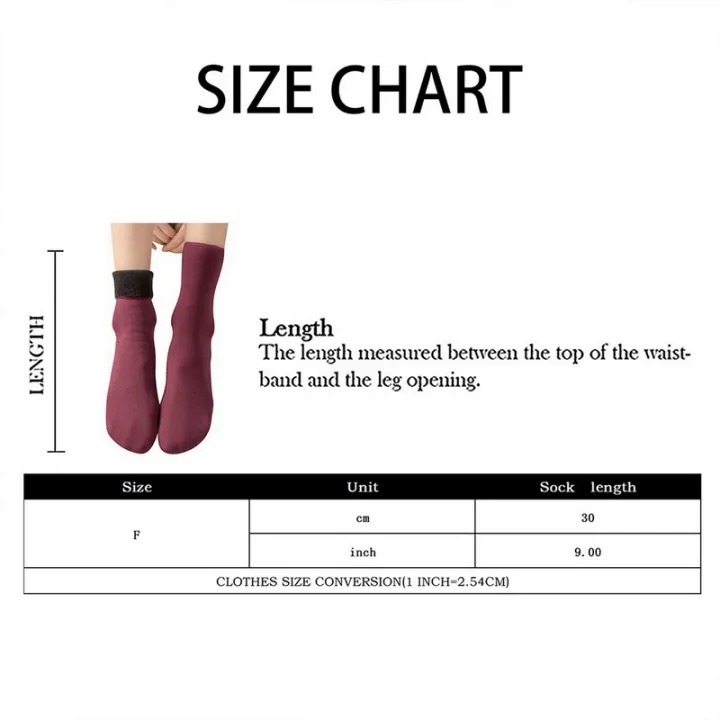 Self Heating Winter Socks for Cold Weather and Snow