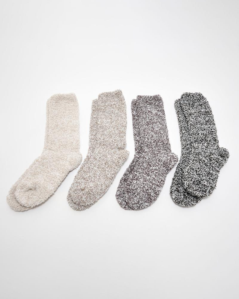 Ultra-Soft Socks Gift Set - CozyChic 4-Pair Collection