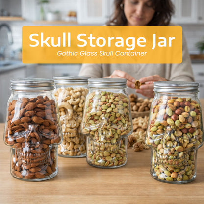 Skull Storage Jar