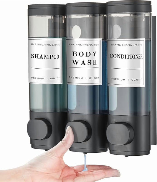 Wall-Mounted Soap Dispenser Set