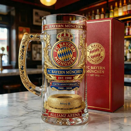FC Bayern Munich 126th Anniversary Beer Stein