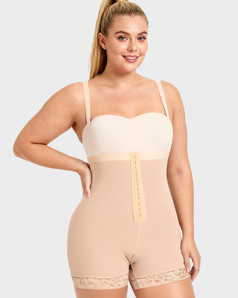 Tummy Control Butt Lifter Bodysuit BBL Fajas