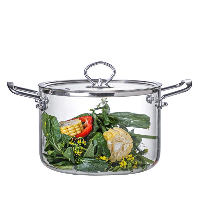 Stainless Steel Handle Cookware, Cooking Pot for Home Kitchen