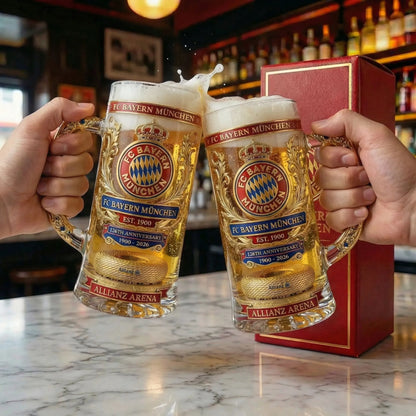 FC Bayern Munich 126th Anniversary Beer Stein