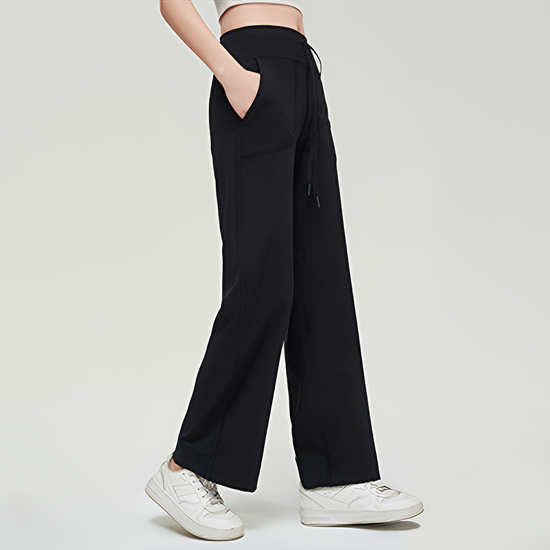 Business Casual High-Waist Wide Leg Pants