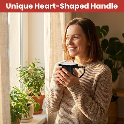 ❤️Heart-shaped Color-changing Ceramic Mug