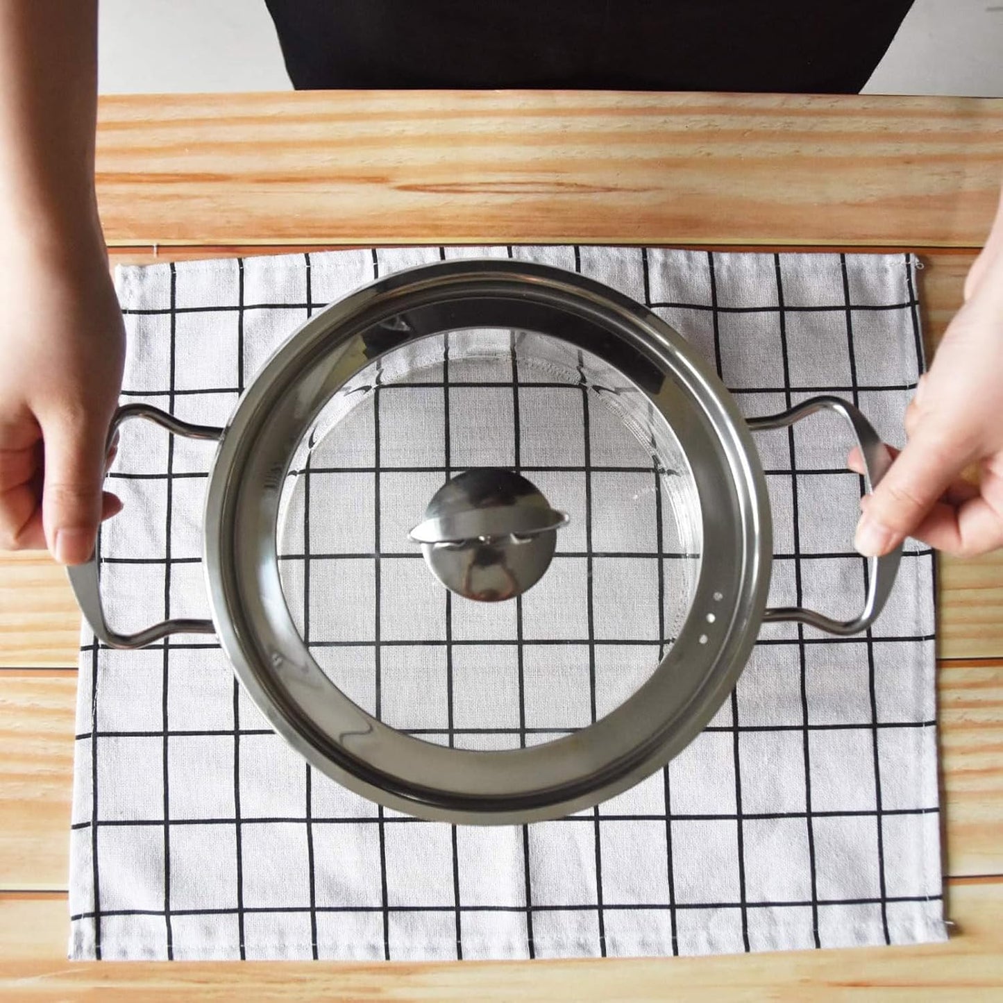 Stainless Steel Handle Cookware, Cooking Pot for Home Kitchen