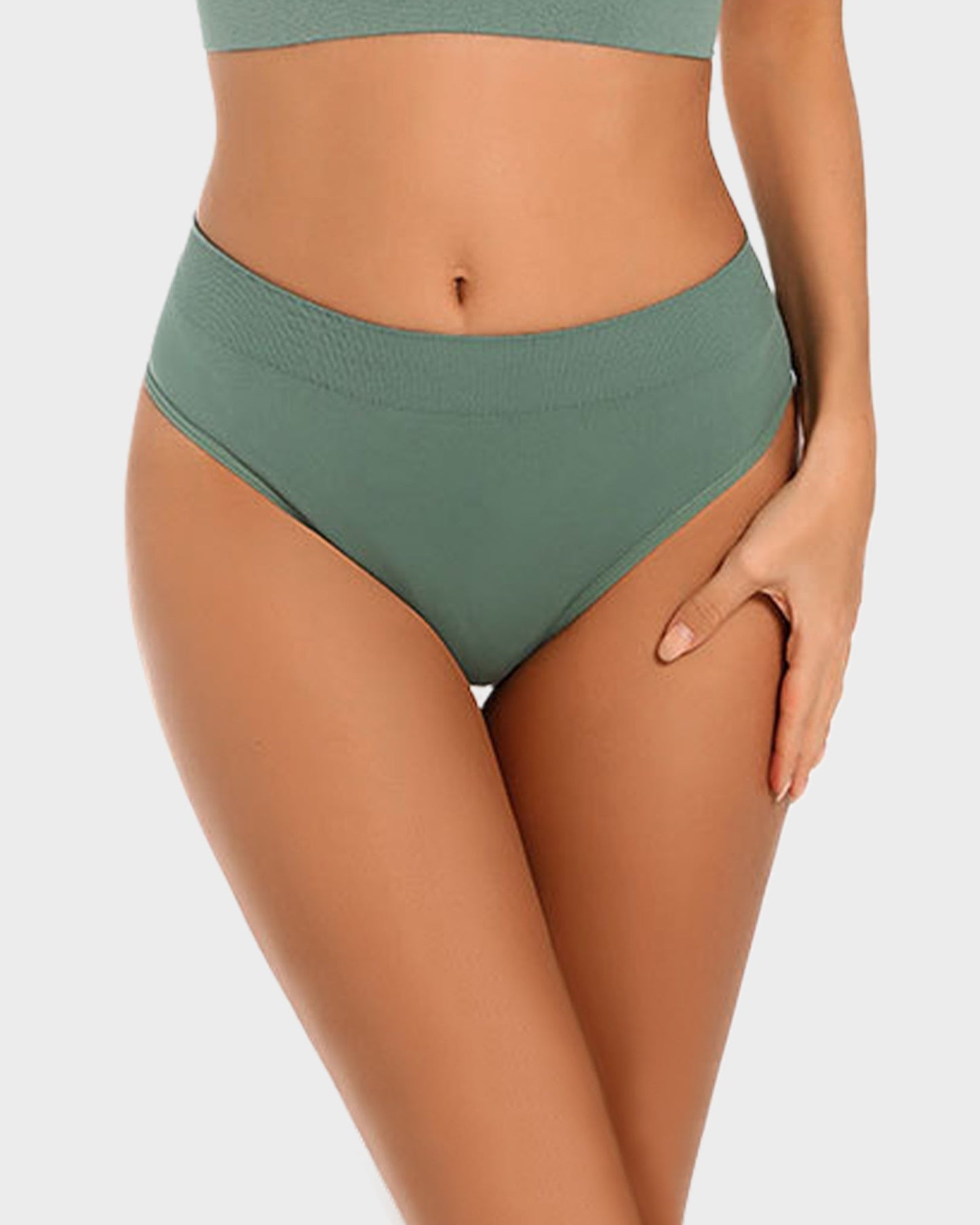 Comfort Seamless Sport Thong Panties (9 Pack)