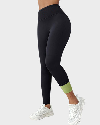 Fleece-Lined Tummy Control Shaping Leggings